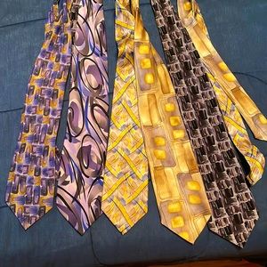 5 vintage J. Garcia ties